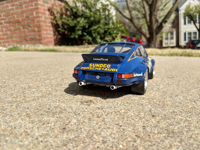 Illustration for article titled LaLD Car Week 2019 - Day 5, 1970s: 1973 Sunoco Blue Porsche 911 2.7RSR